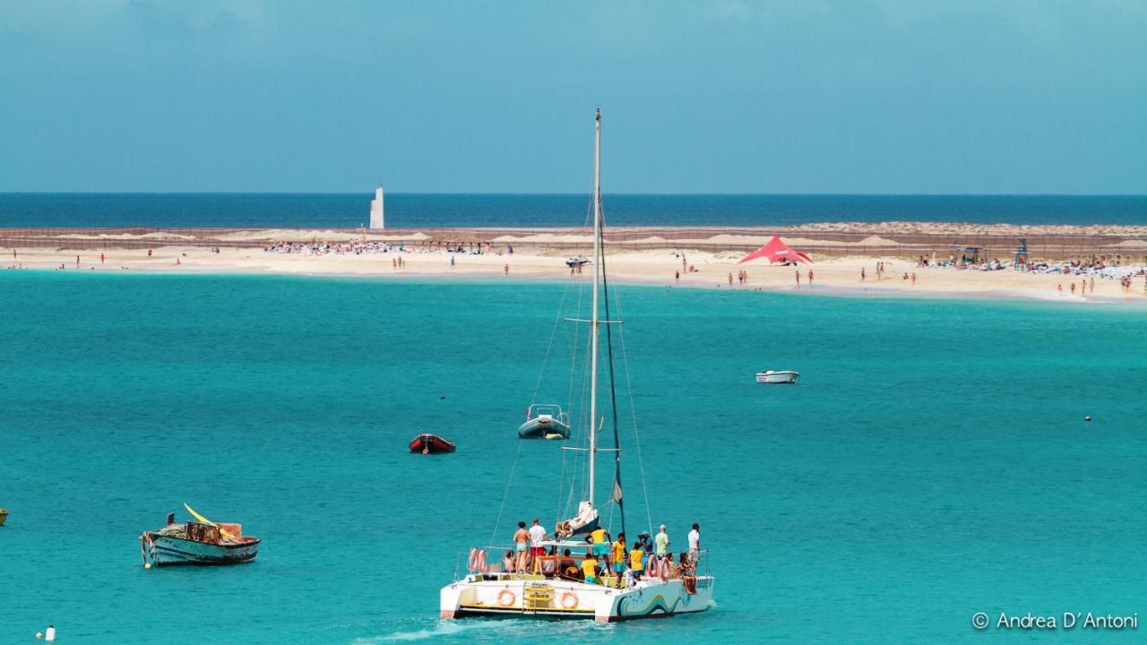 Hostels Holiday Cape Verde ซังตามาเรีย ภายนอก รูปภาพ