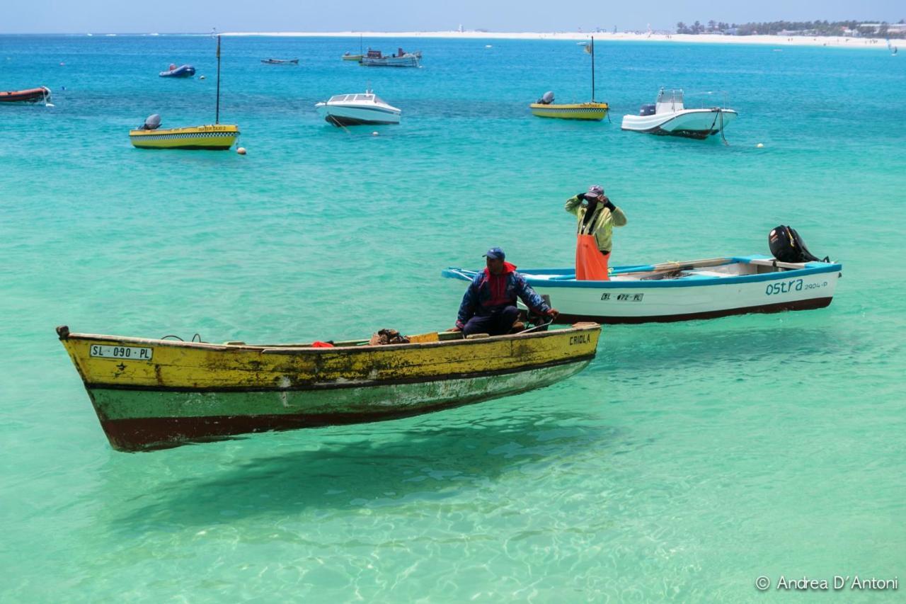 Hostels Holiday Cape Verde ซังตามาเรีย ภายนอก รูปภาพ